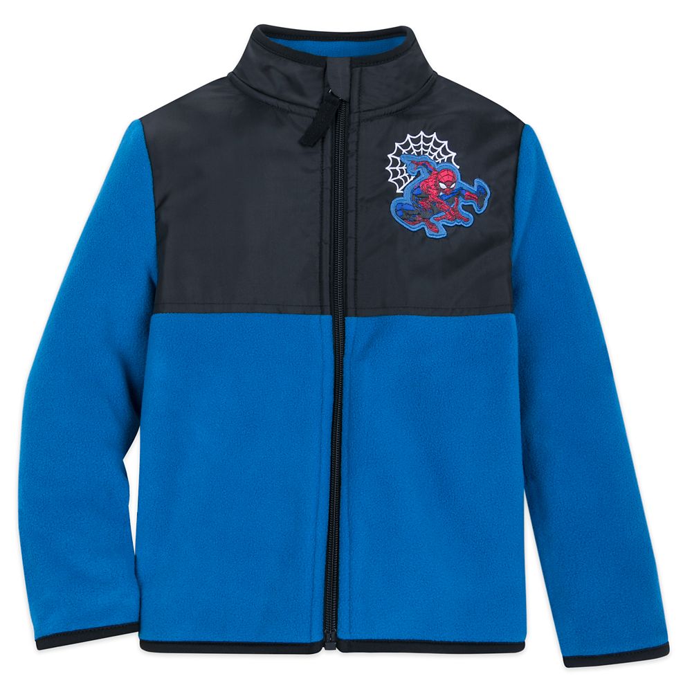 Spider-Man Pieced Fleece Jacket for Kids – Personalized