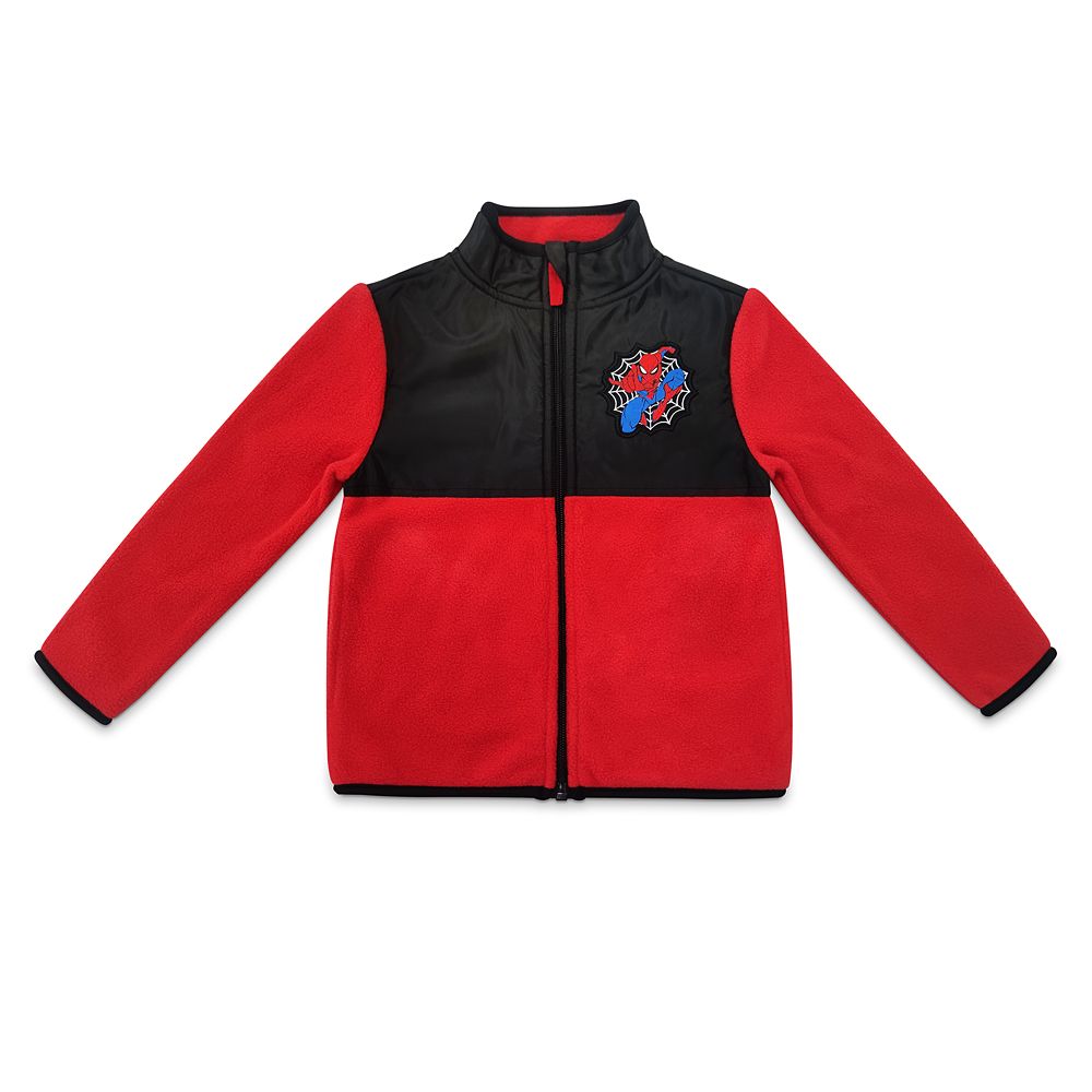 Spider-Man Pieced Fleece Jacket for Kids