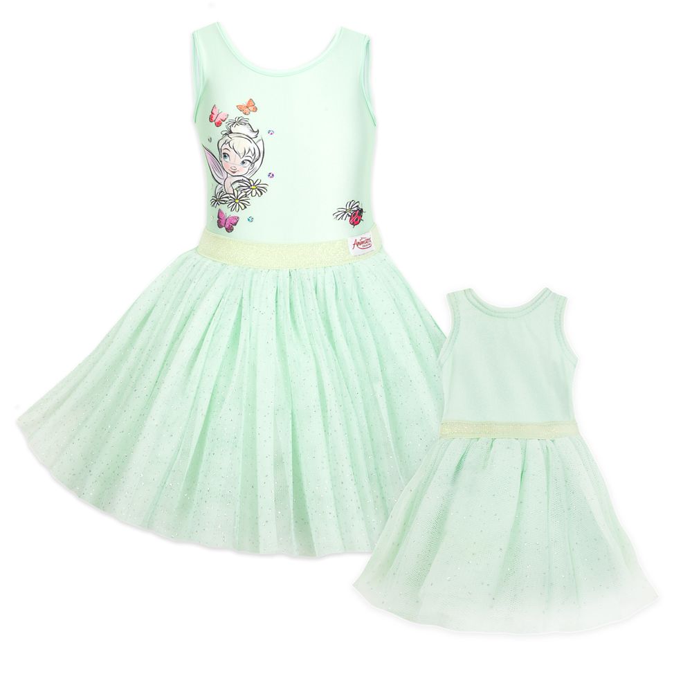 Tinker Bell Leotard and Tutu Set for Kids and Doll – Disney Animators' Collection