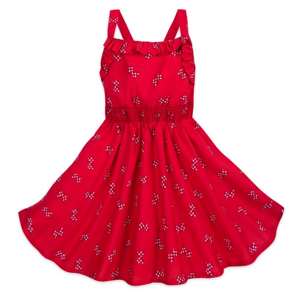 Minnie Mouse Polka Dot Bow Sundress for Girls | shopDisney