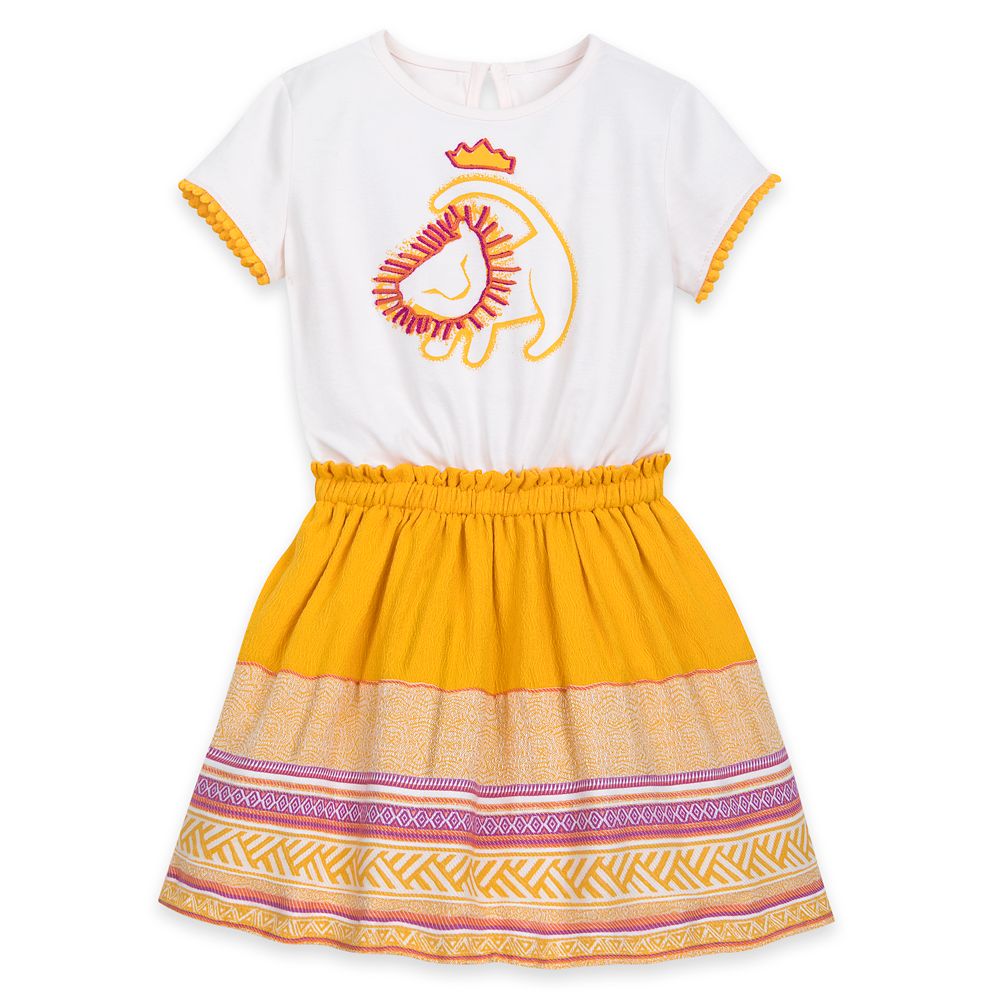 The Lion King Woven Skirt Dress for Girls Official shopDisney