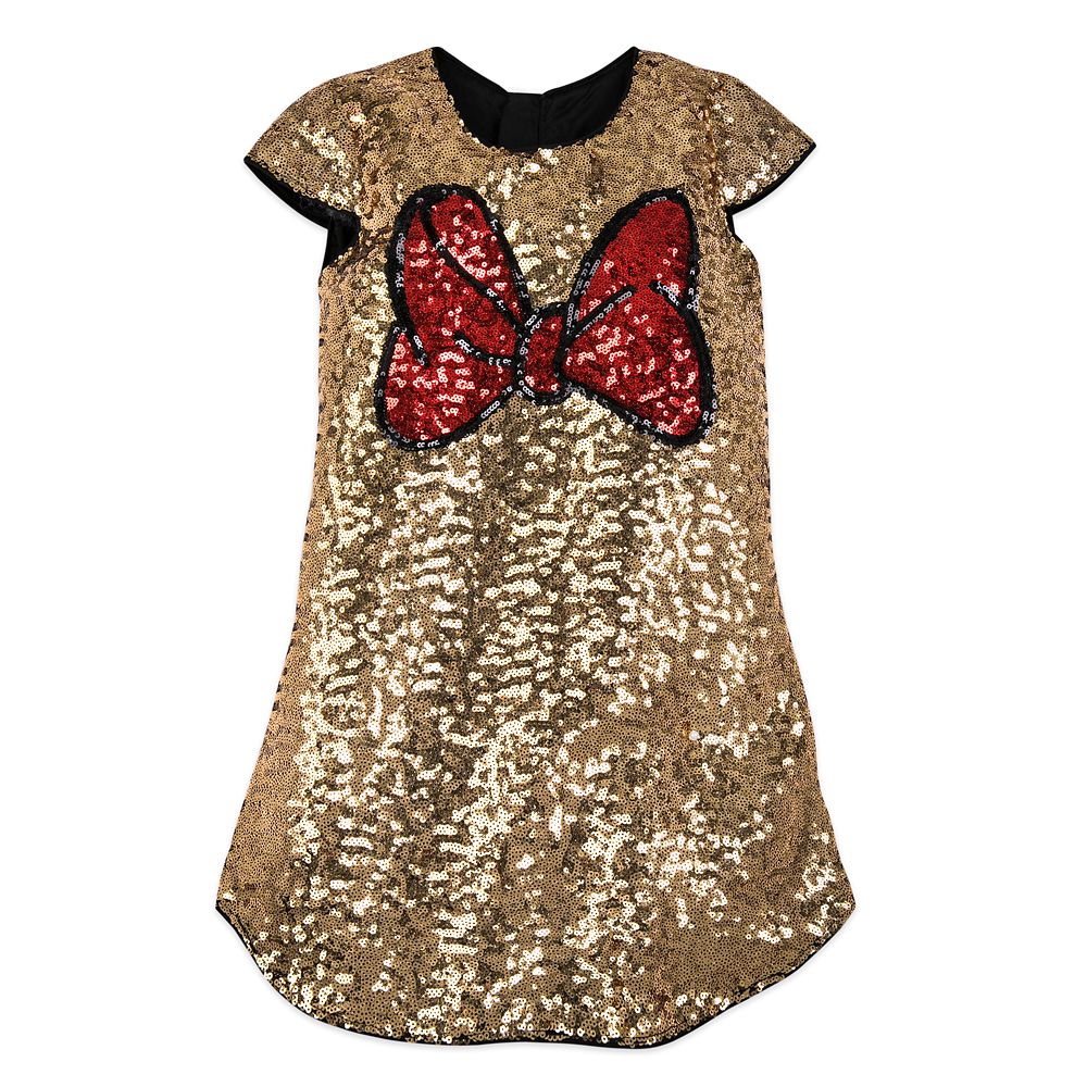 minnie mouse gold dress