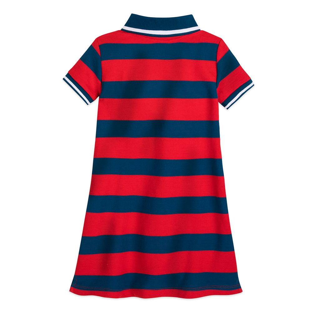 Minnie Mouse Striped Polo Shirt Dress for Girls