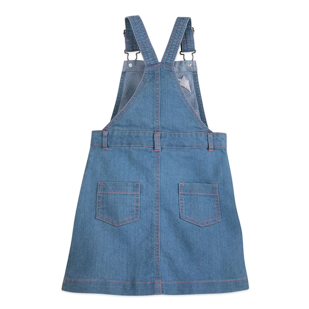 Toy Story 4 Denim Overall Dress and Shirt Set for Girls