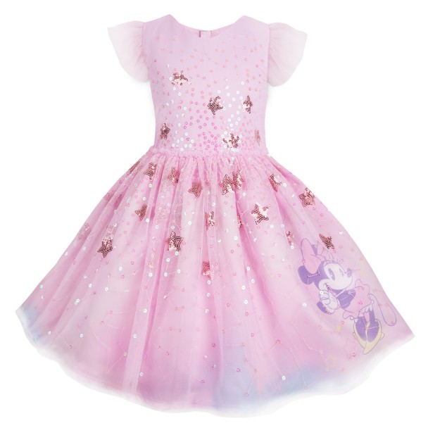 Minnie Mouse Sequin Stars Party Dress for Girls
