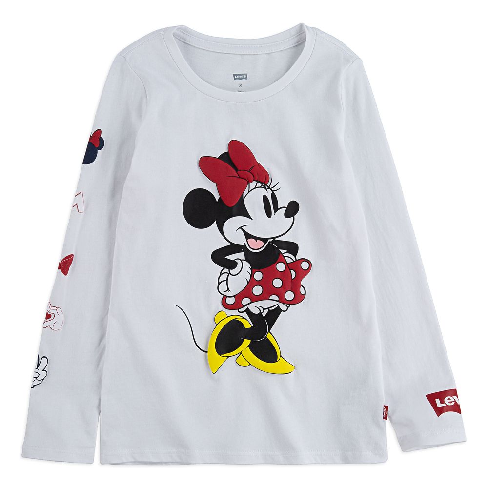 Minnie Mouse Long Sleeve T-Shirt for Girls by Levi's