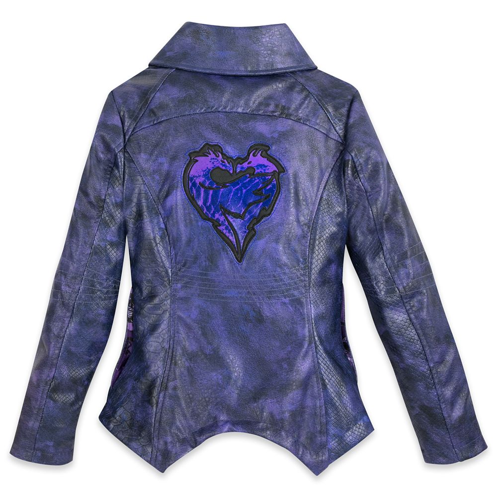 Mal Faux Leather Moto Jacket for Girls – Descendants 3