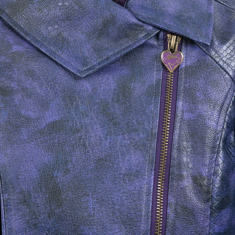 Mal Faux Leather Moto Jacket for Girls – Descendants 3