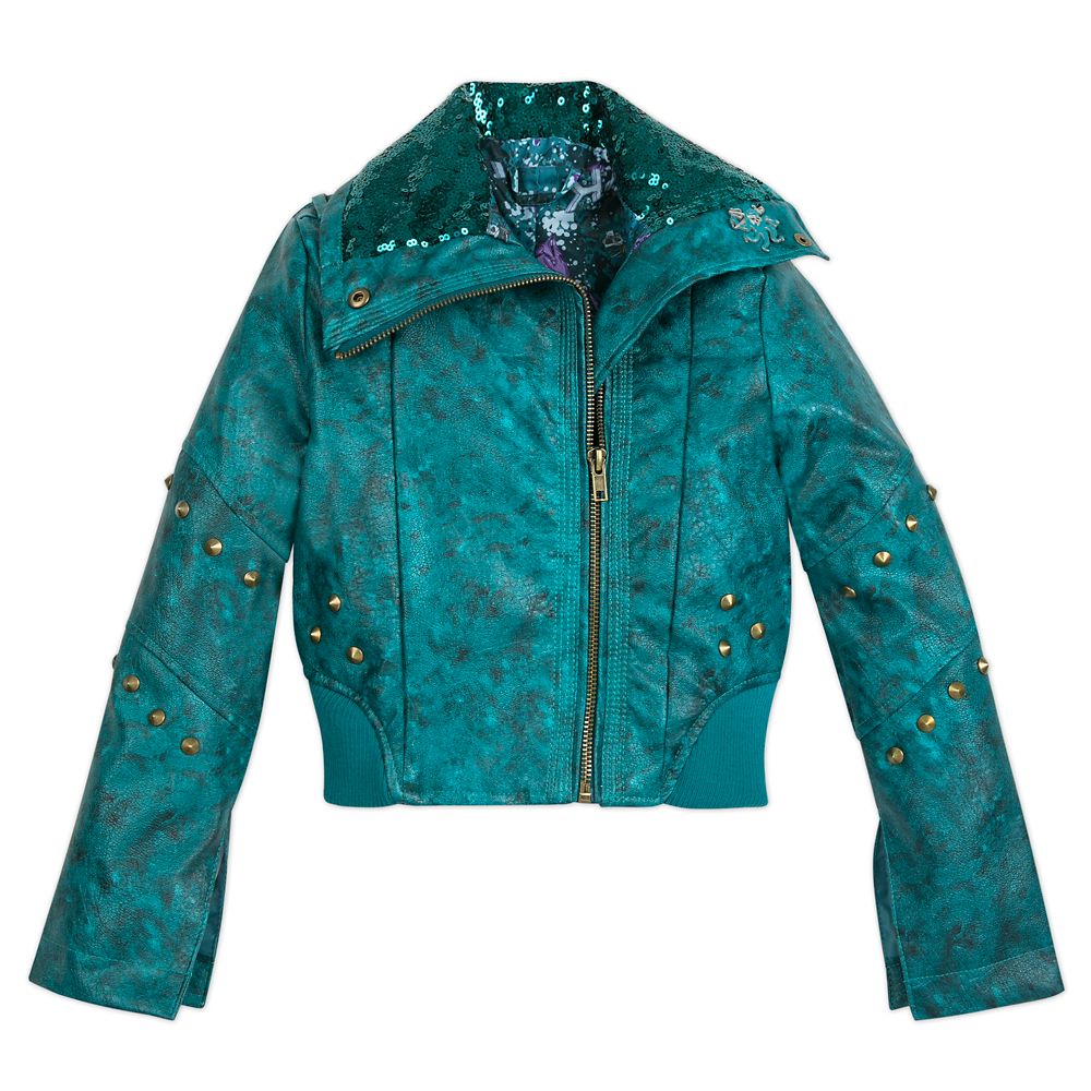 Uma Faux Leather Moto Jacket for Girls – Descendants 3