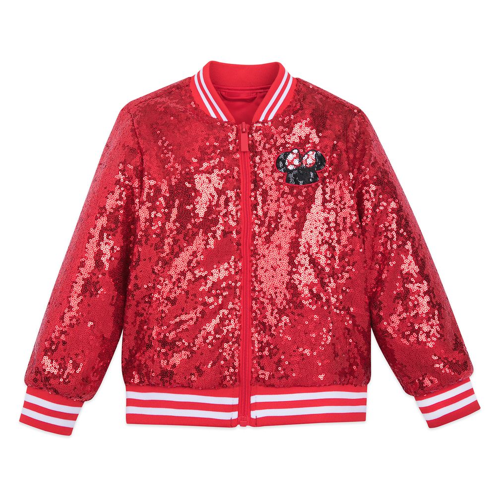 Minnie Mouse Red Sequin Jacket for Girls