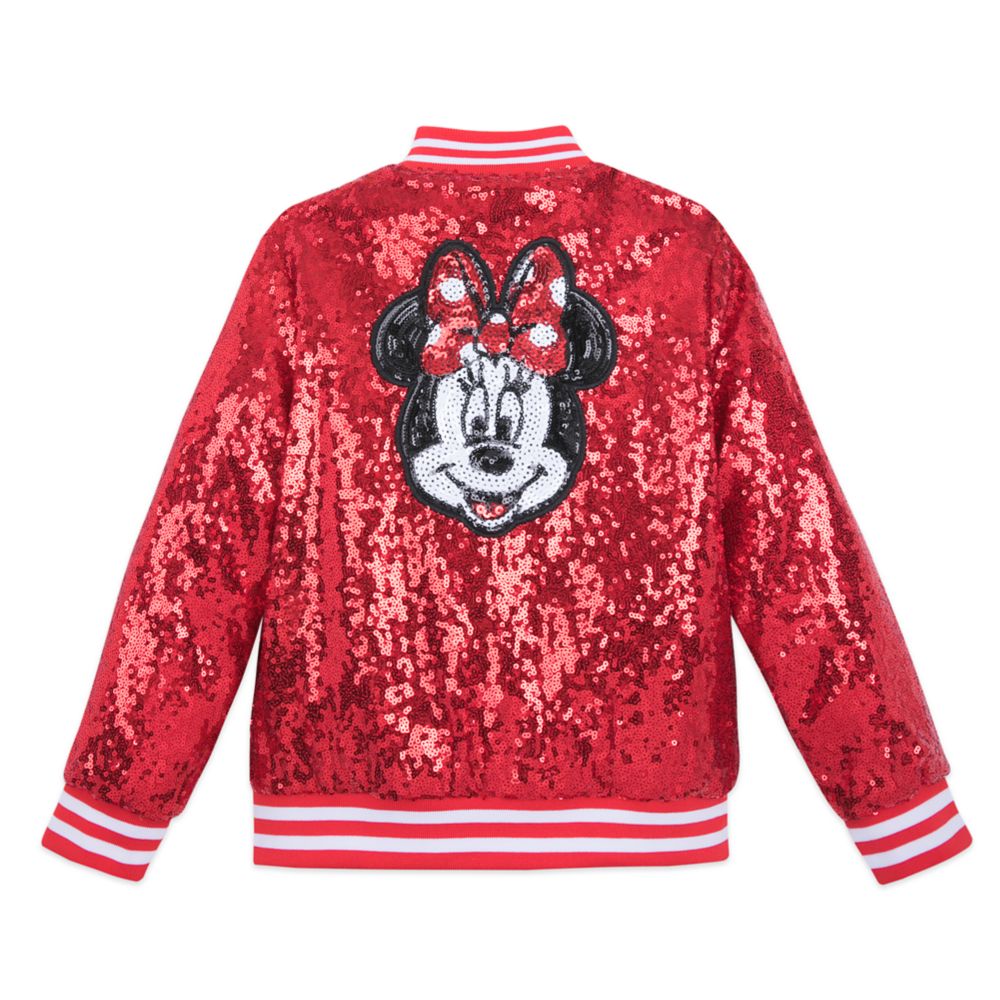 Minnie Mouse Red Sequin Jacket for Girls