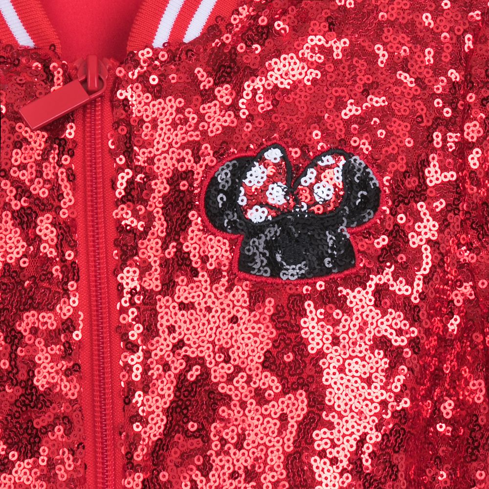 Minnie Mouse Red Sequin Jacket for Girls