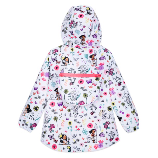 Disney Animators' Collection Packable Rain Jacket and Attached Carry ...