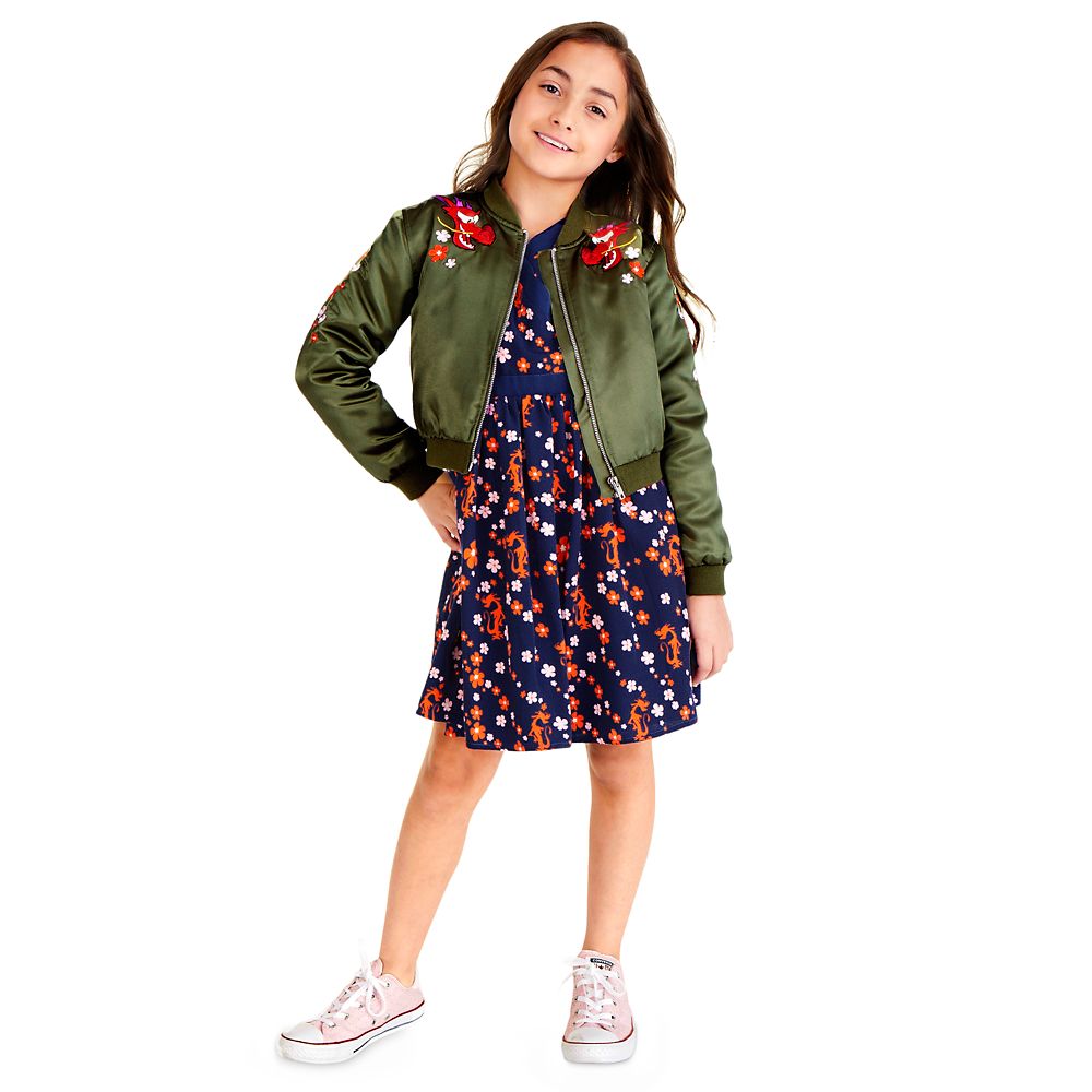 Mushu Satin Bomber Jacket for Girls - Mulan | shopDisney