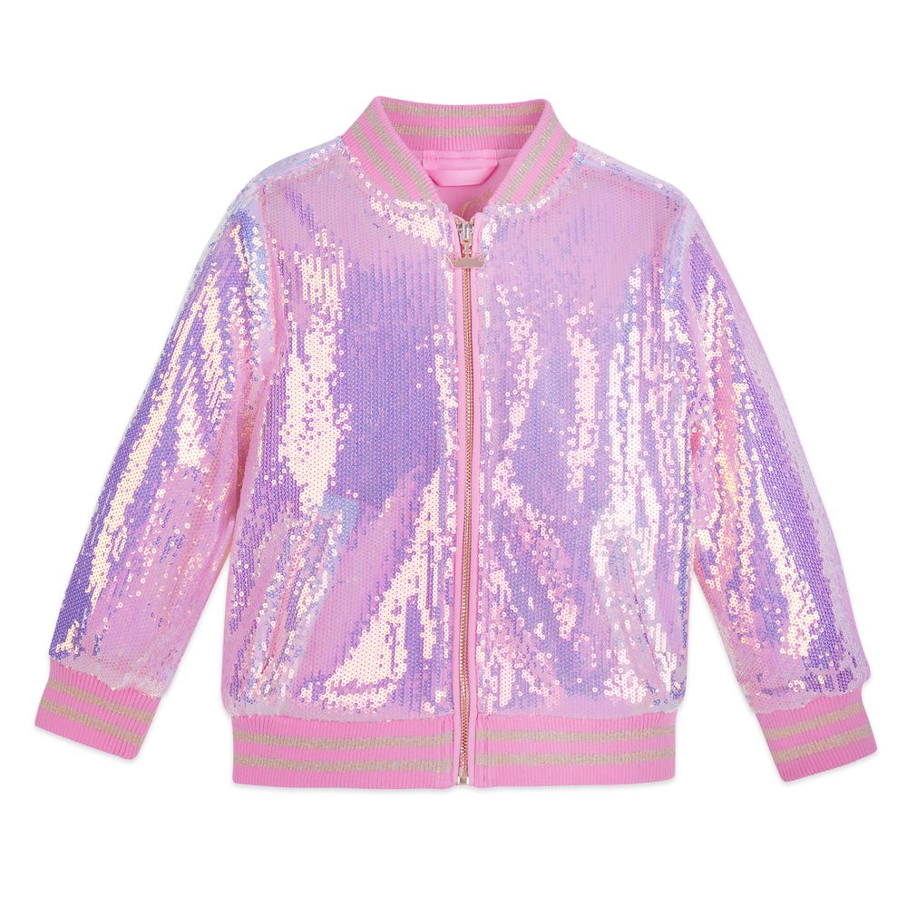 Girls pink sale sequin jacket