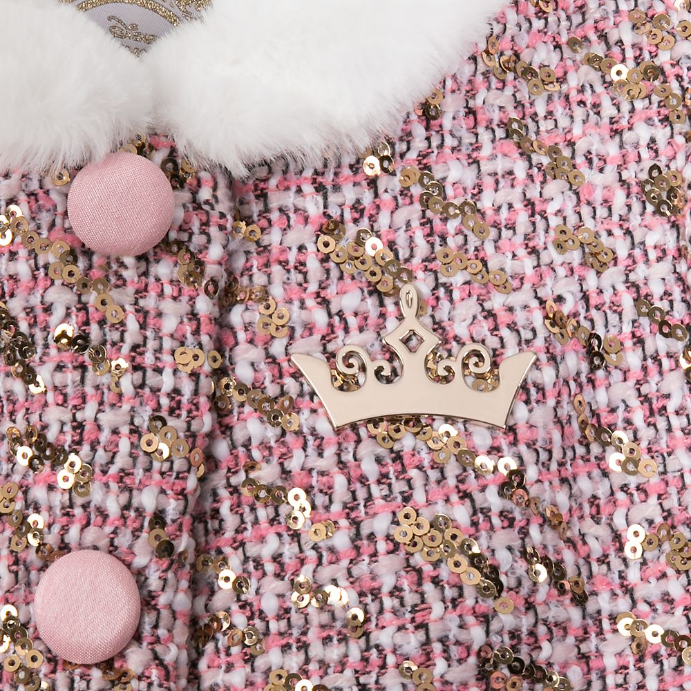 Disney Princess Tweed Coat for Girls