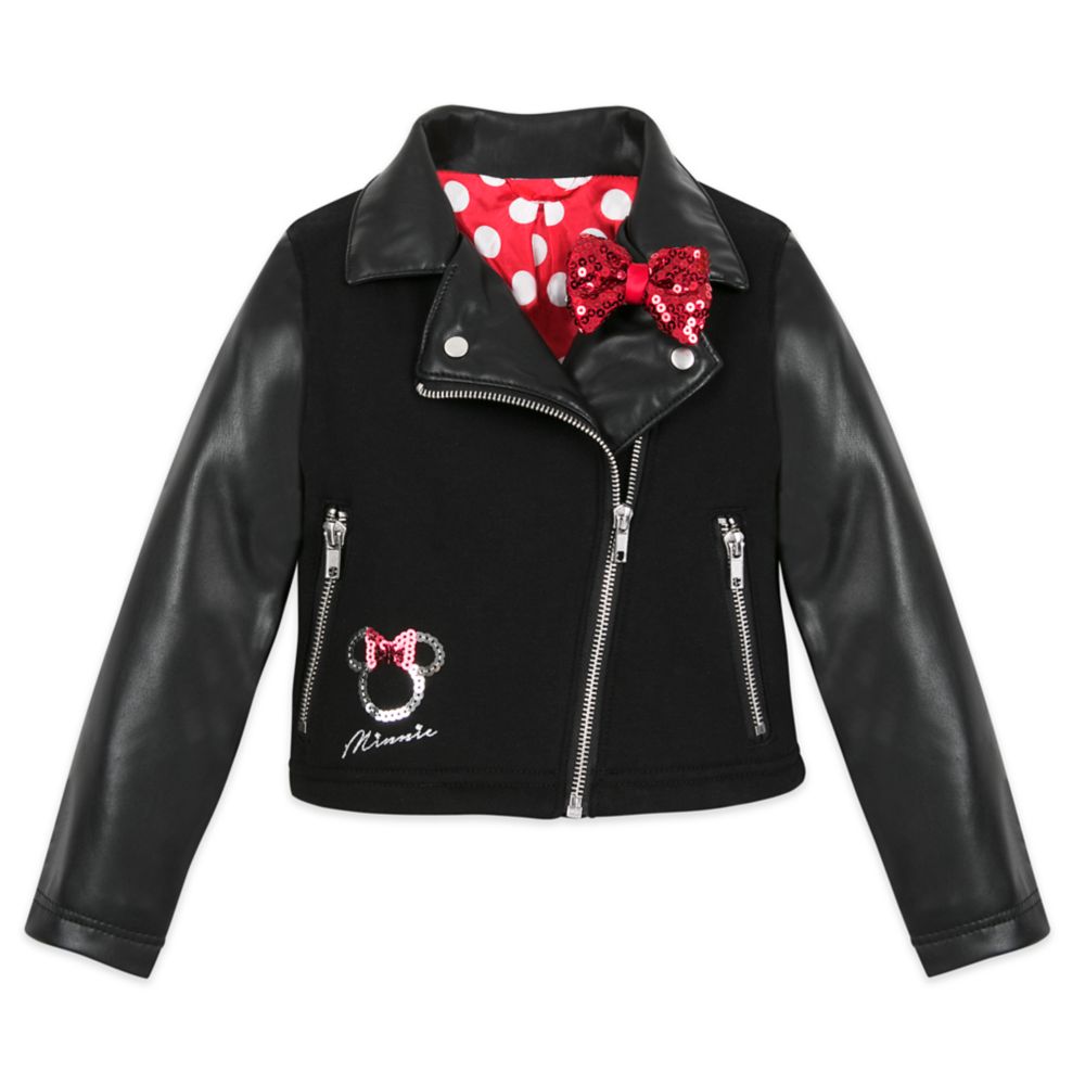 Disney store leather jacket sale