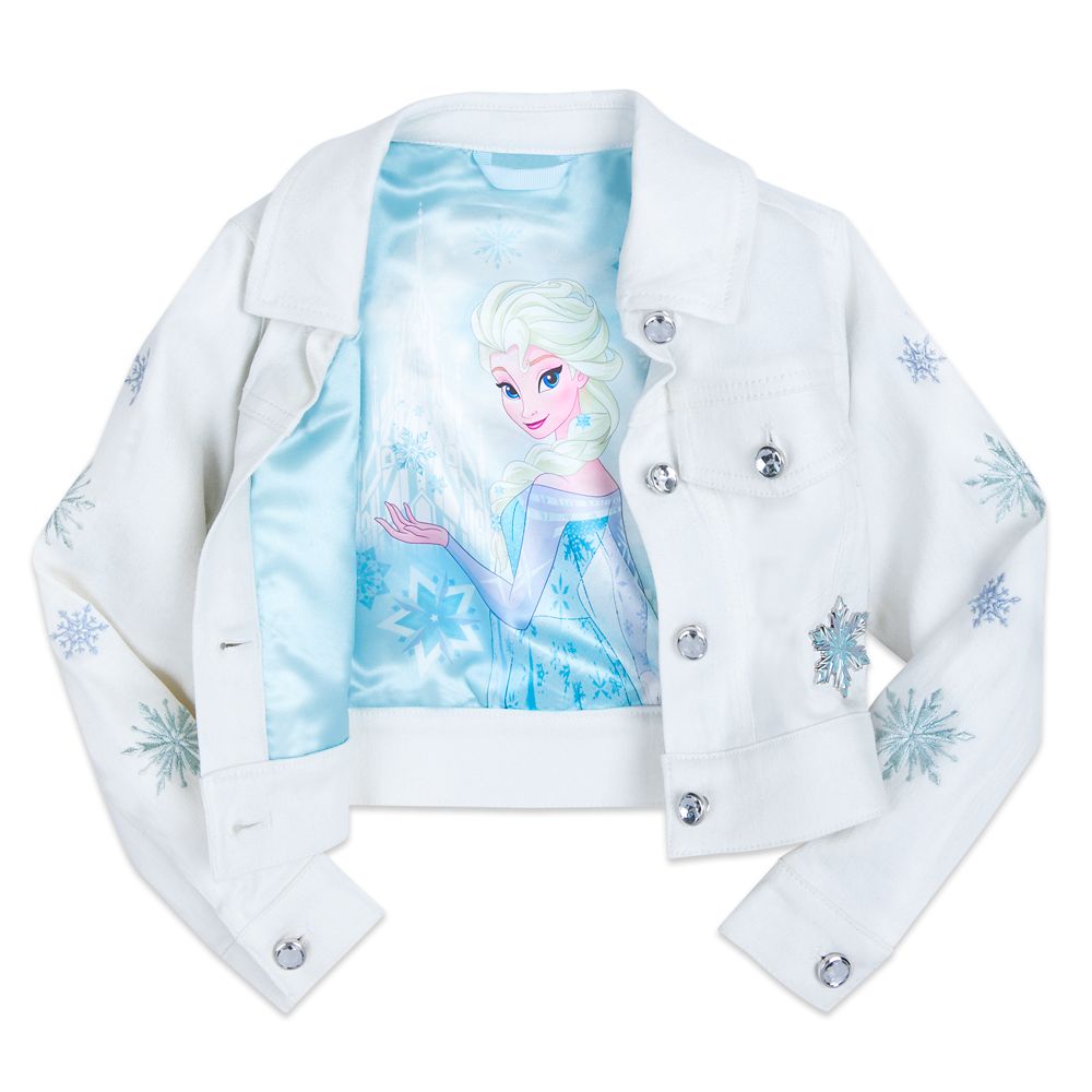 Frozen Denim Jacket for Girls