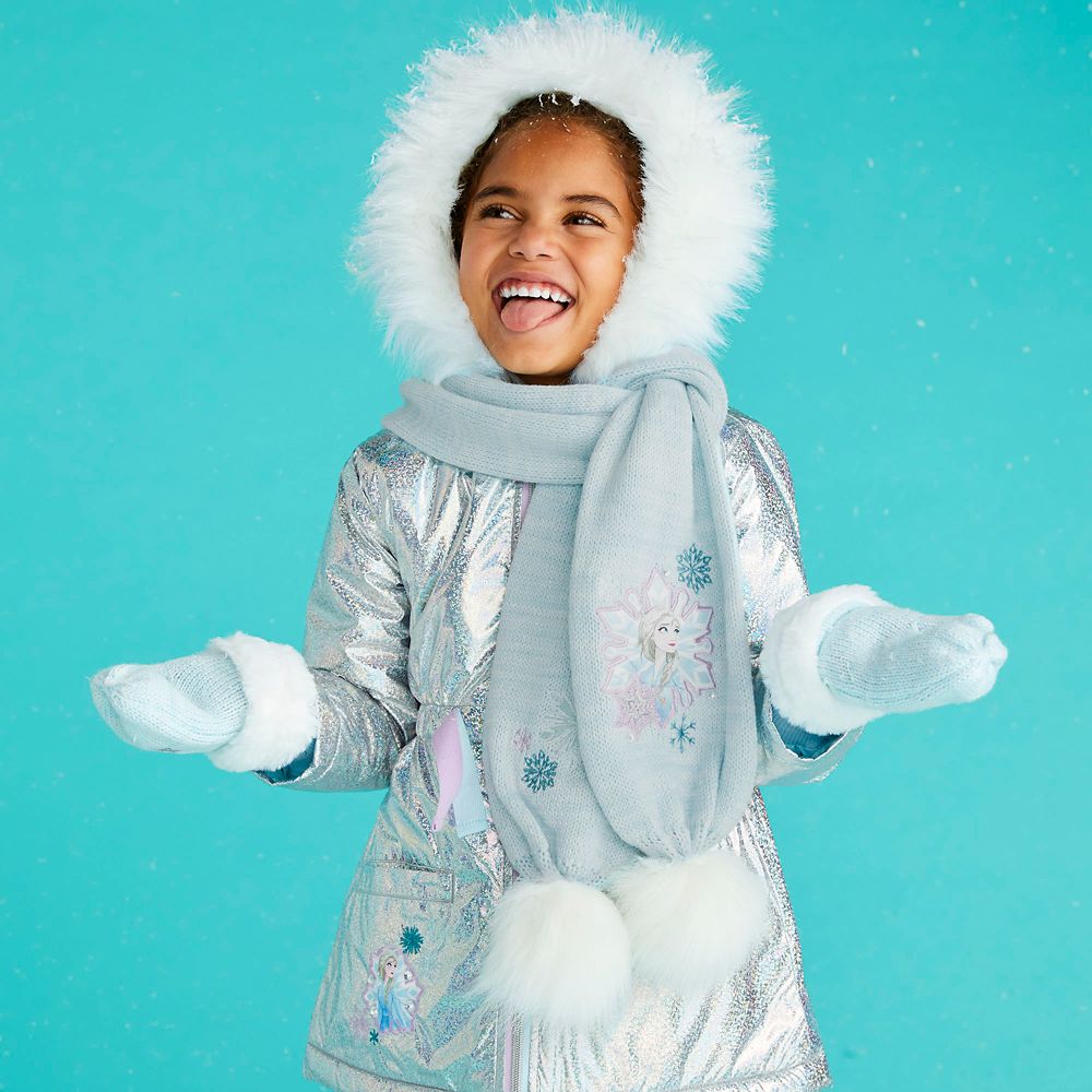 Girls Kids New Design Faux Fur Lined Hooded Jacket Designer Winter School Coat