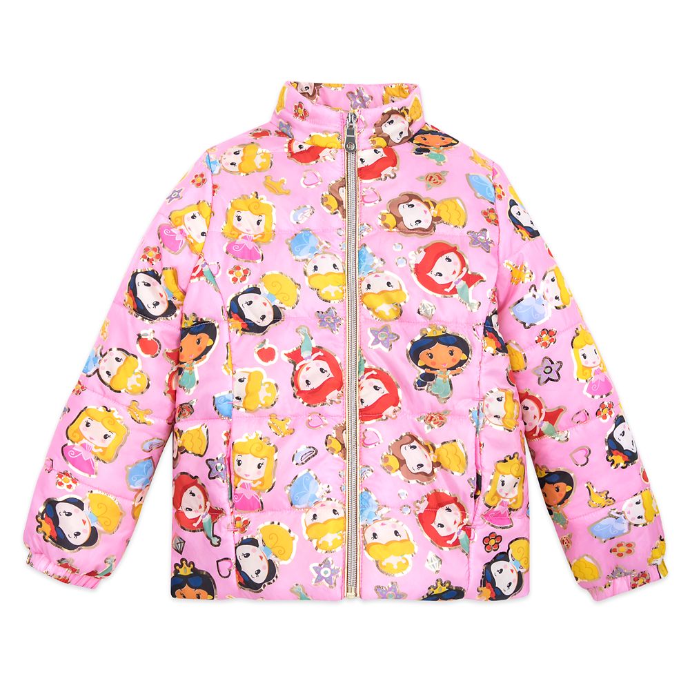 Disney Princess Lightweight Puffy Jacket for Girls