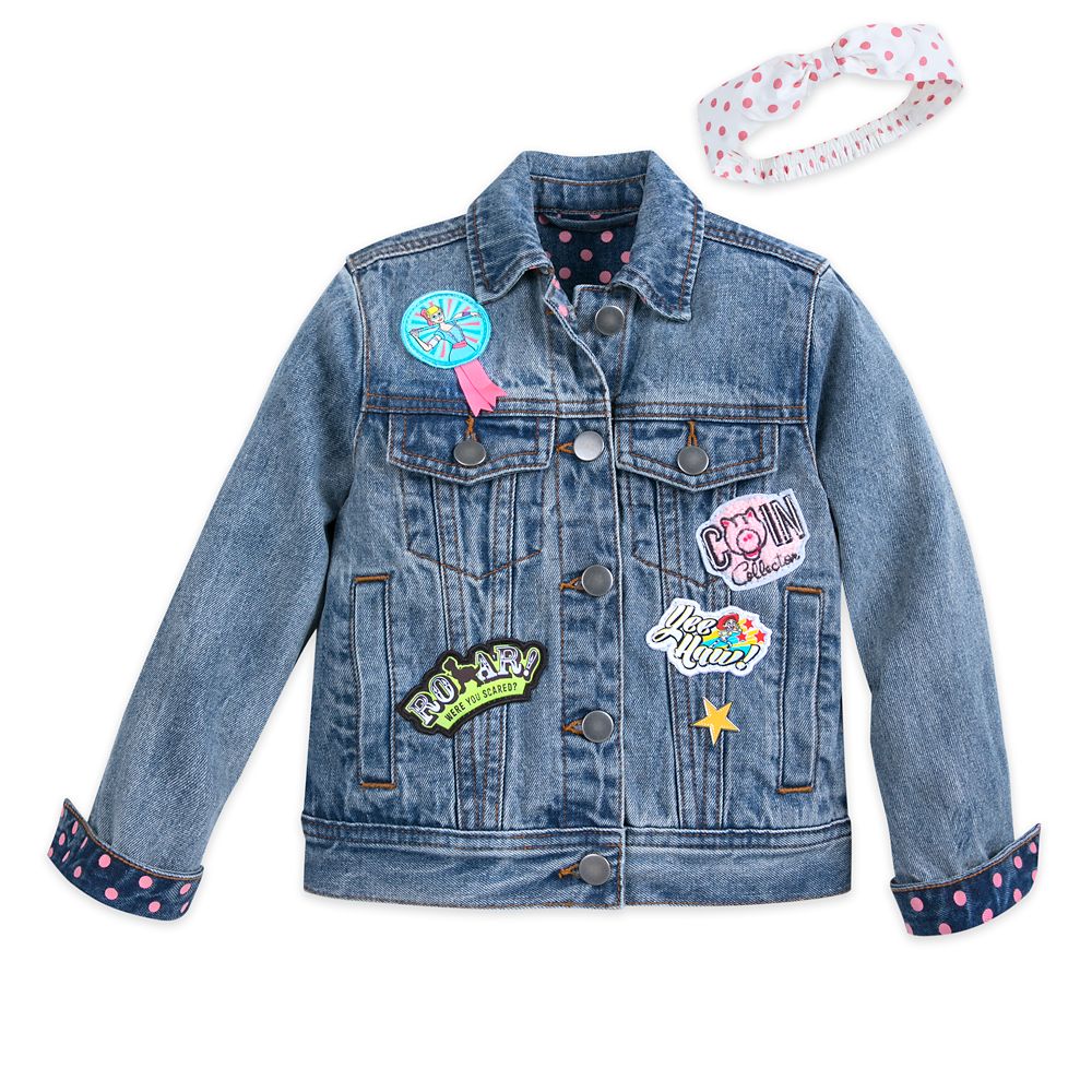 Toy Story 4 Denim Jacket and Headband for Girls Disney Store