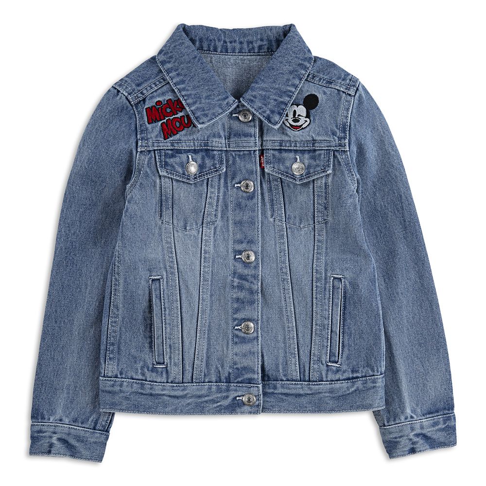 mickey mouse denim jacket for women by levi's