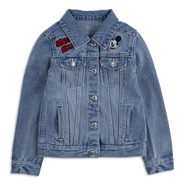 Mickey Mouse Denim Trucker Jacket for Girls by Levi's