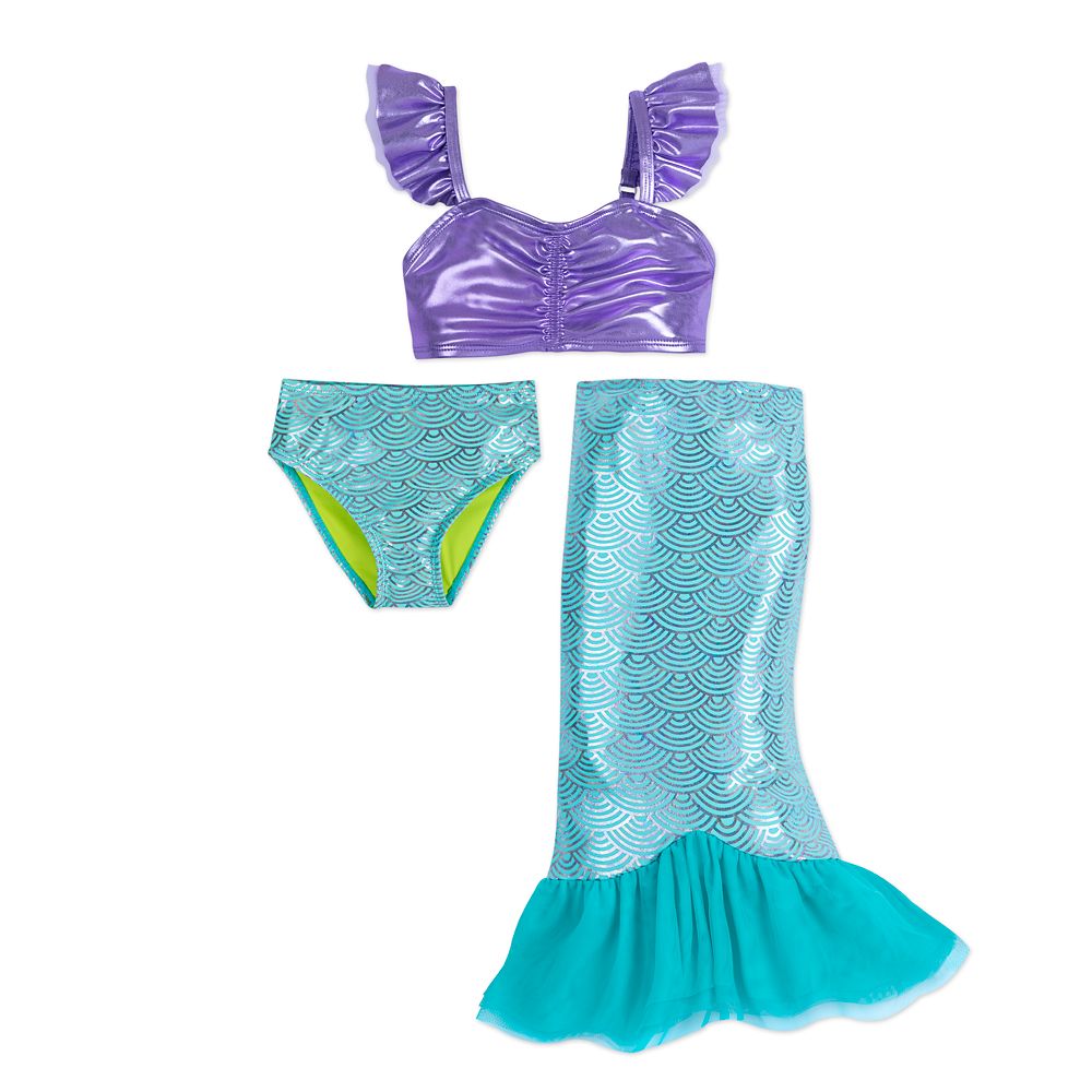 Details about   DISNEY STORE SIZE 4 CINDERELLA DELUXE SWIMSUIT FOR GIRLS  NWT