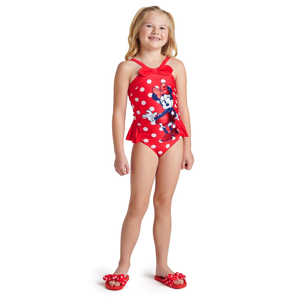 swimsuit polka dot