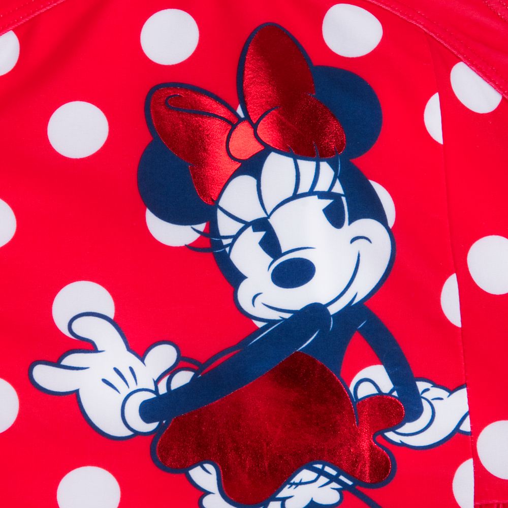 Minnie Mouse Polka Dot Swimsuit for Girls