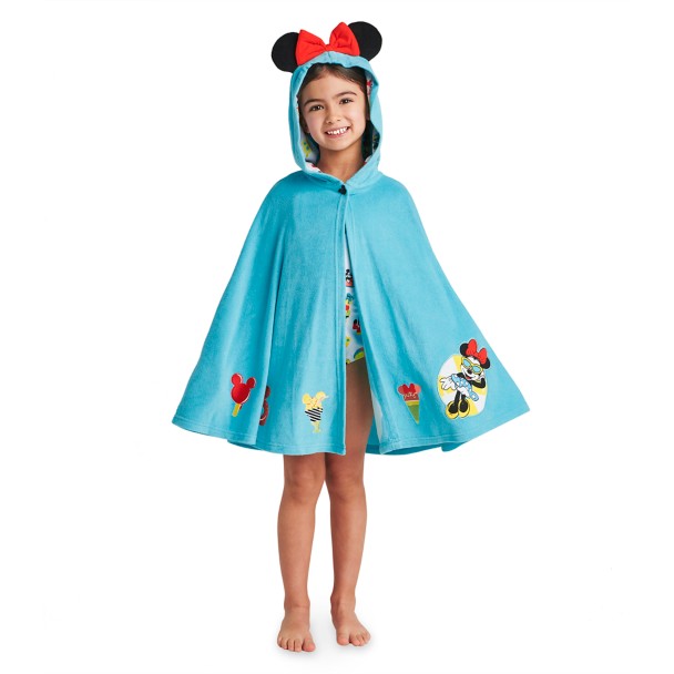 Minnie Mouse Summer Fun Swim Cover-Up for Girls – Personalized