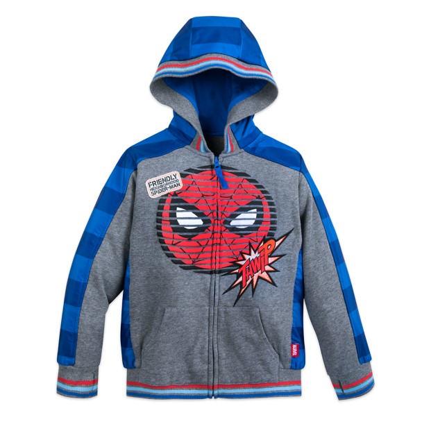 Spider-Man Hooded Fleece Jacket for Boys