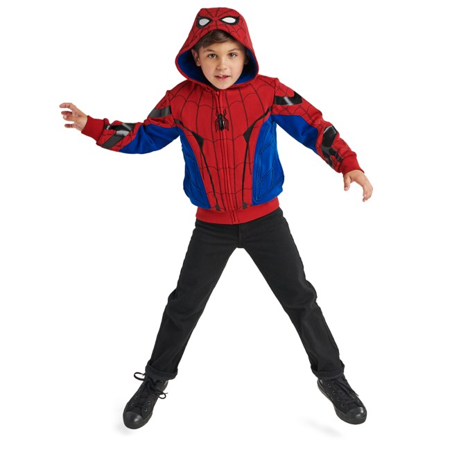 Spider Man Hooded Jacket, Spider Man Toddler Winter Coat