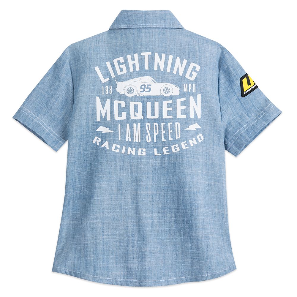Lightning McQueen Woven Shirt for Boys