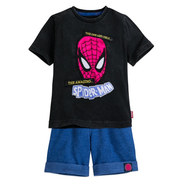 Spider-Man Shorts Set for Boys