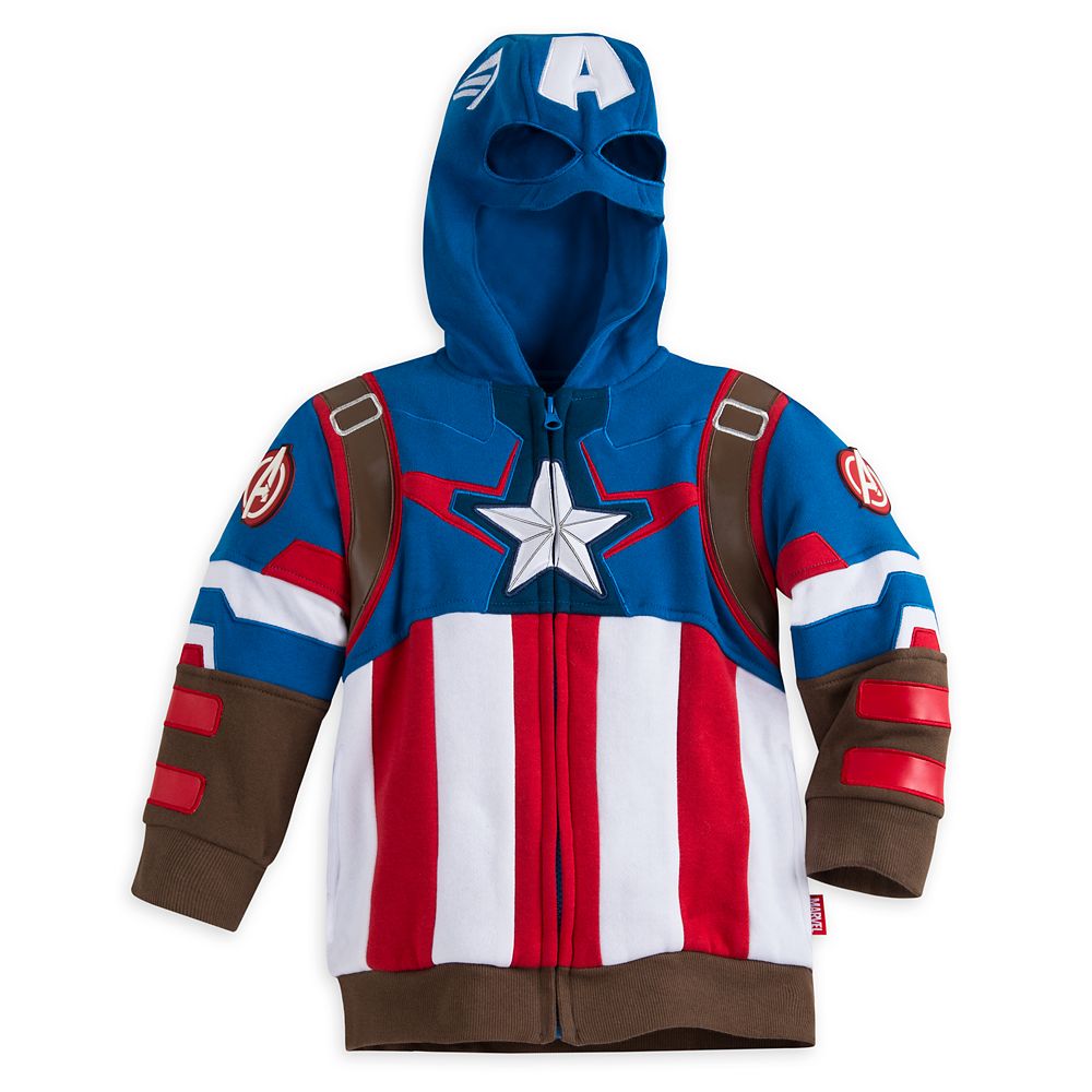 Boys captain store america hoodie