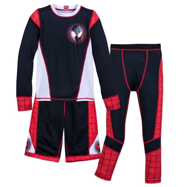 Spider-Man Into The Spider-Verse Men's Compression Shirt (Small, Red) :  : Clothing, Shoes & Accessories