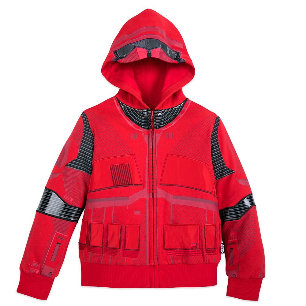 Sith Trooper Zip-Up Hoodie for Boys – Star Wars: The Rise of Skywalker