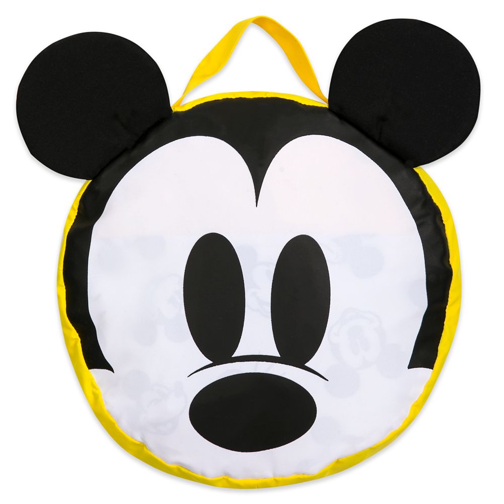 Mickey Mouse Packable Rain Jacket and Attached Carry Bag for Kids