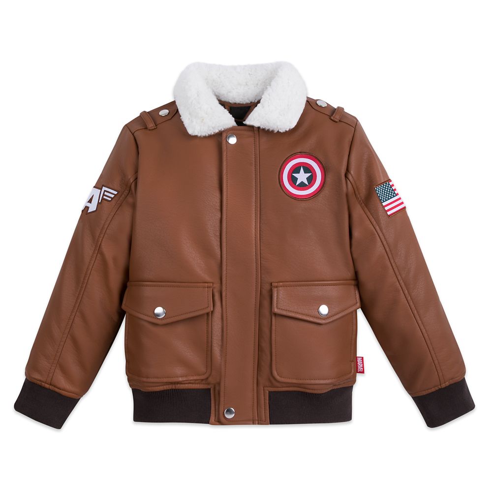 Captain america best sale kids jacket