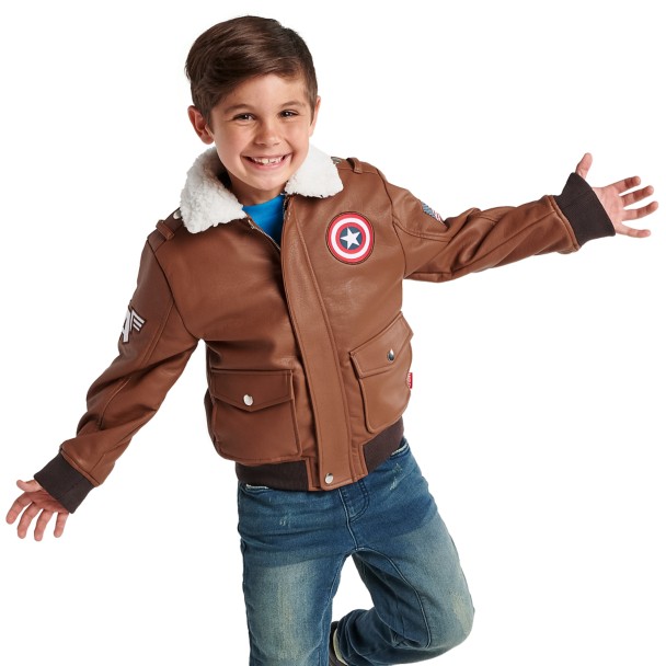 Captain America Flying Jacket for Boys