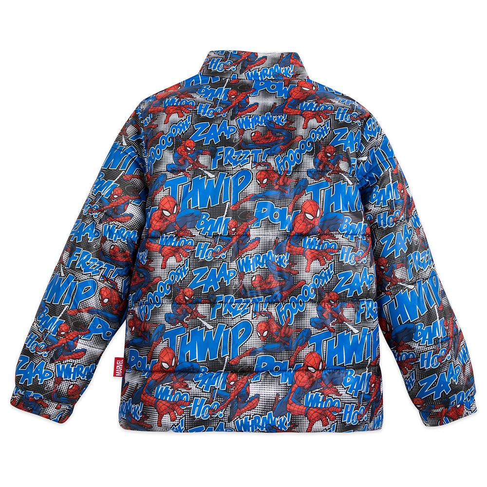 Spider-Man Lightweight Puffy Jacket for Kids – Personalized