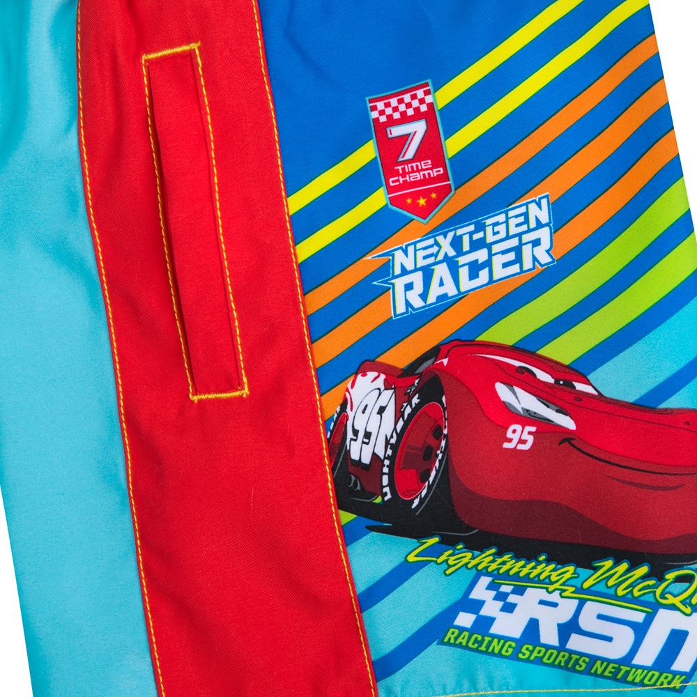 Lightning McQueen Swim Trunks for Boys