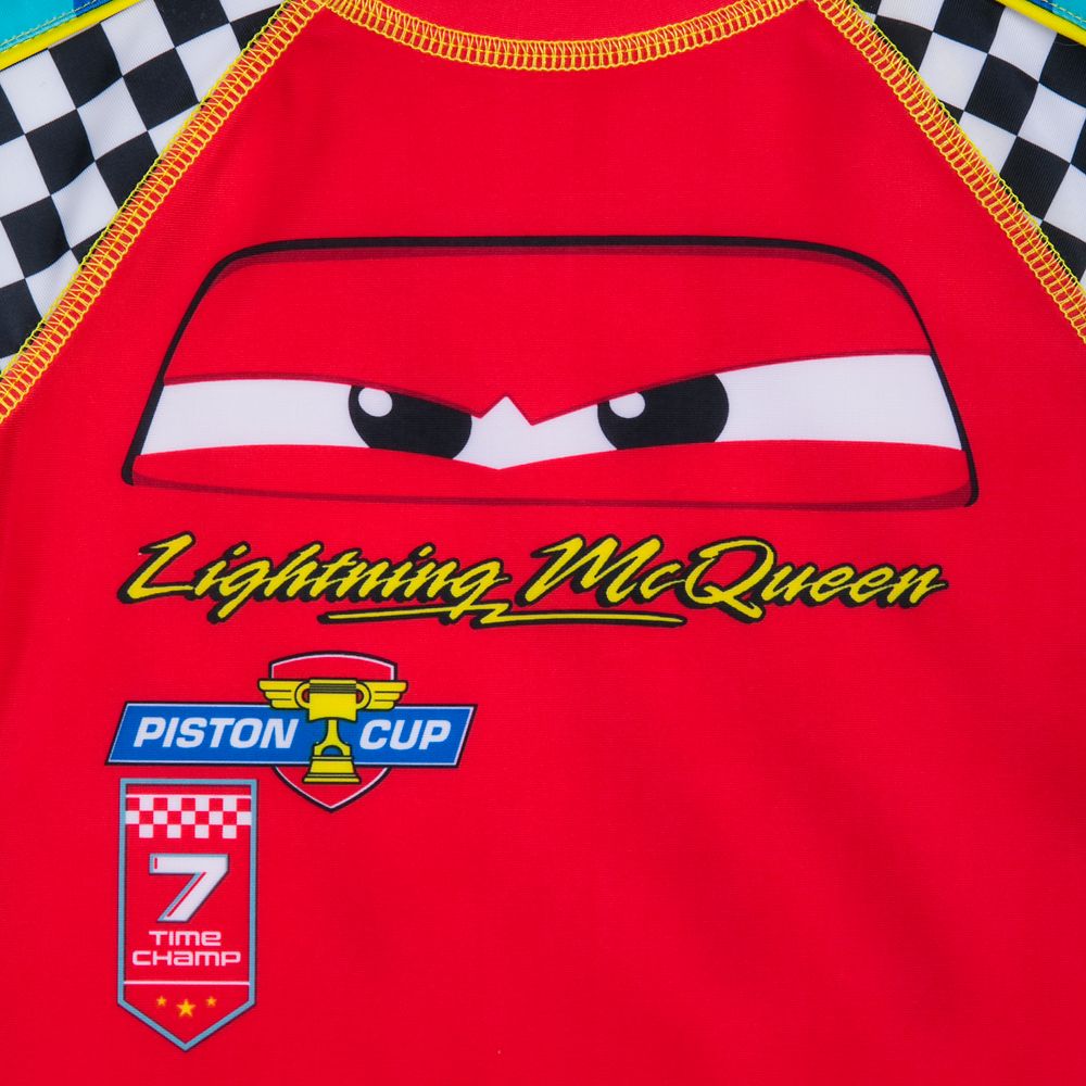 Lightning McQueen Rash Guard for Boys