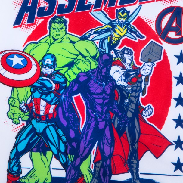 Avengers Rash Guard for Boys