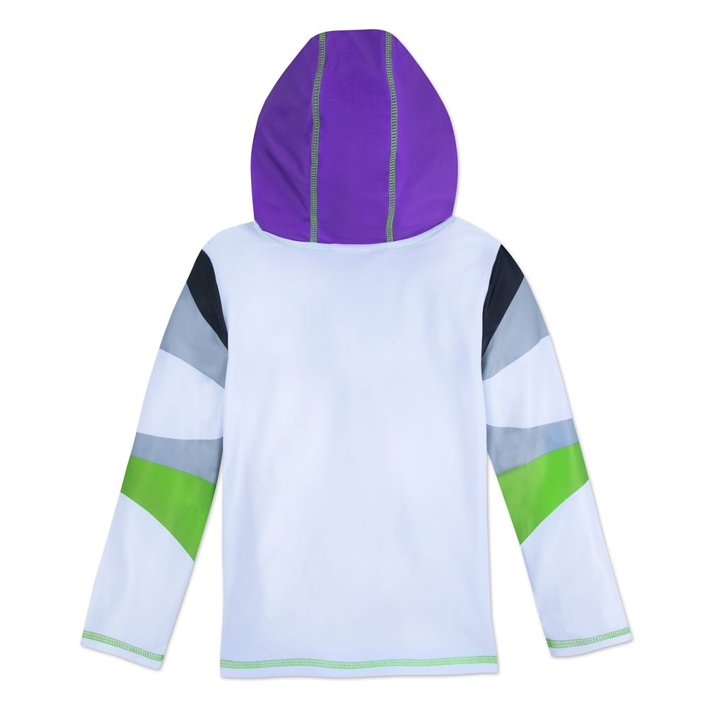 Buzz Lightyear Hooded Rash Guard for Boys