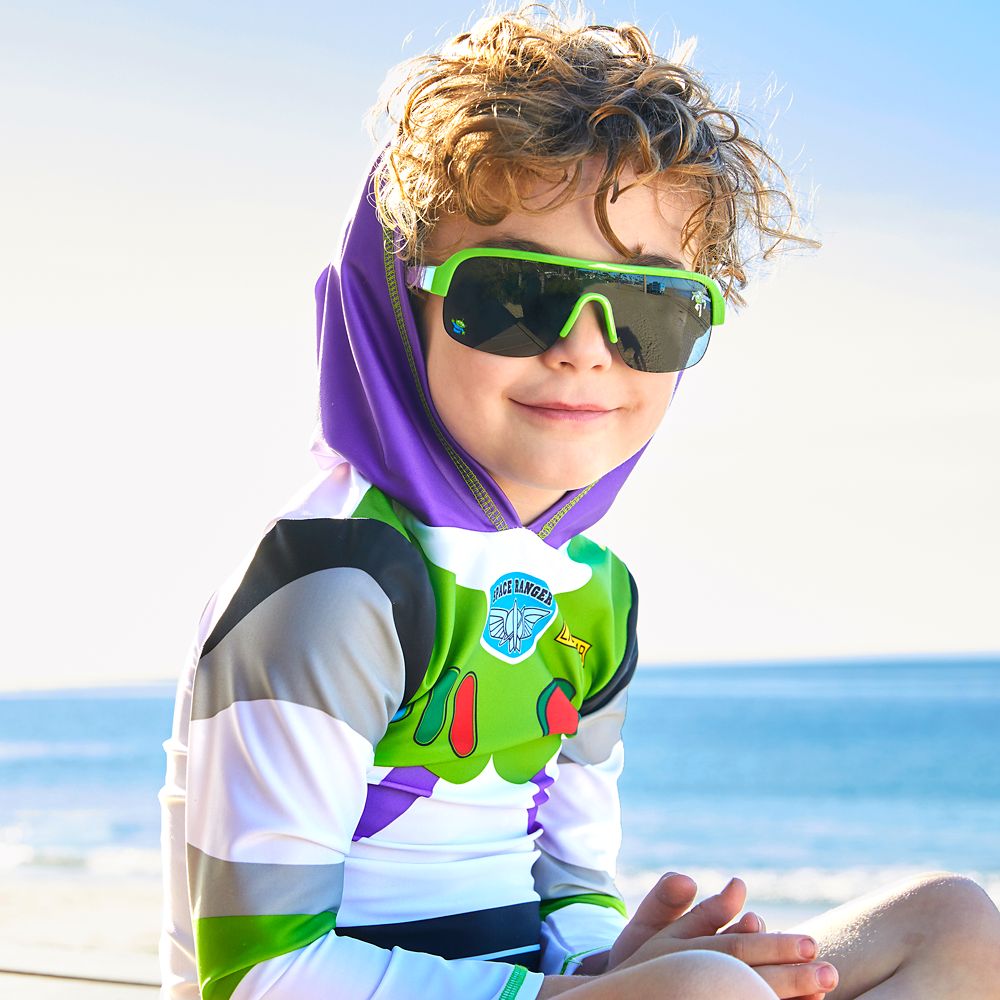 Buzz Lightyear Hooded Rash Guard for Boys