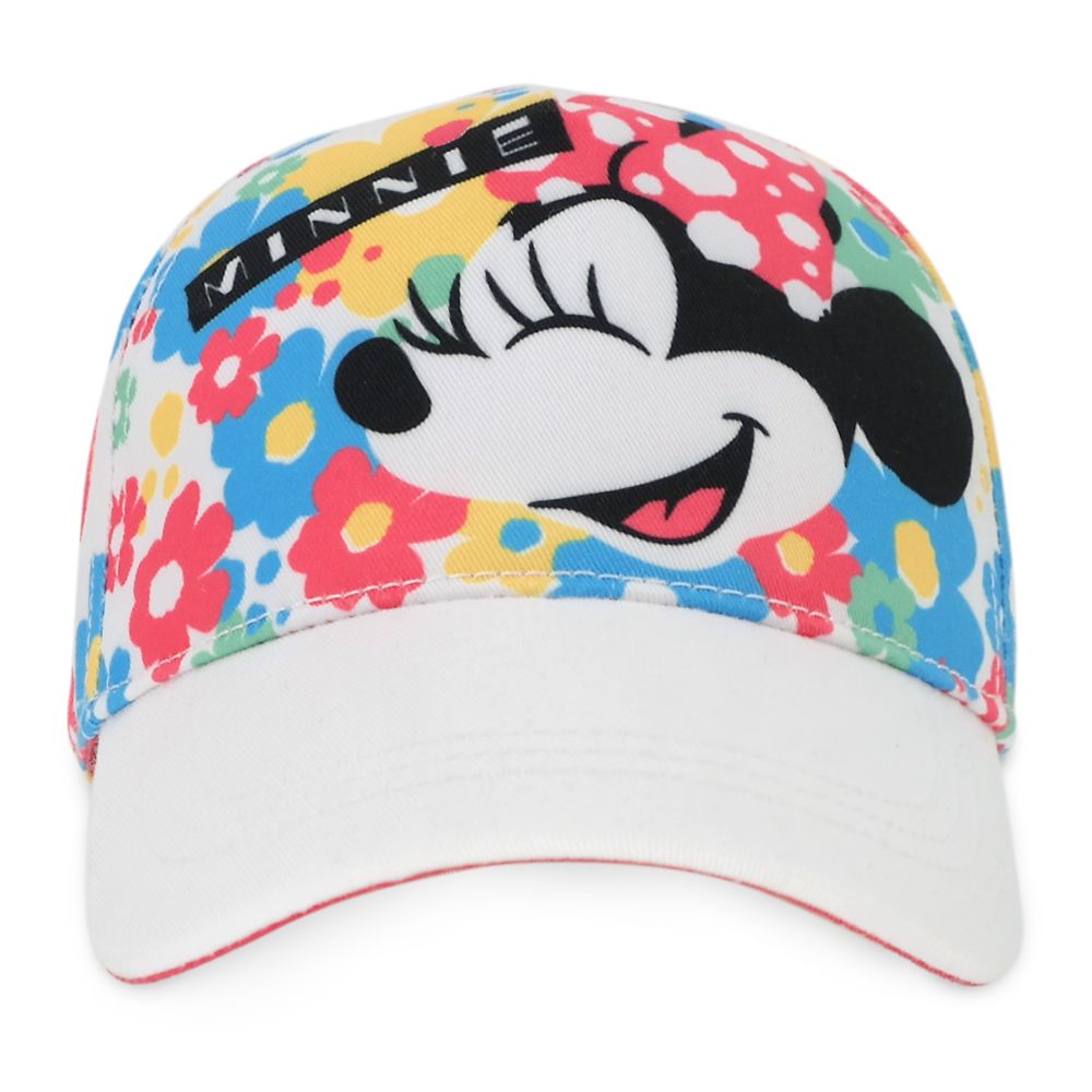 Minnie Mouse Floral Baseball Cap for Youth