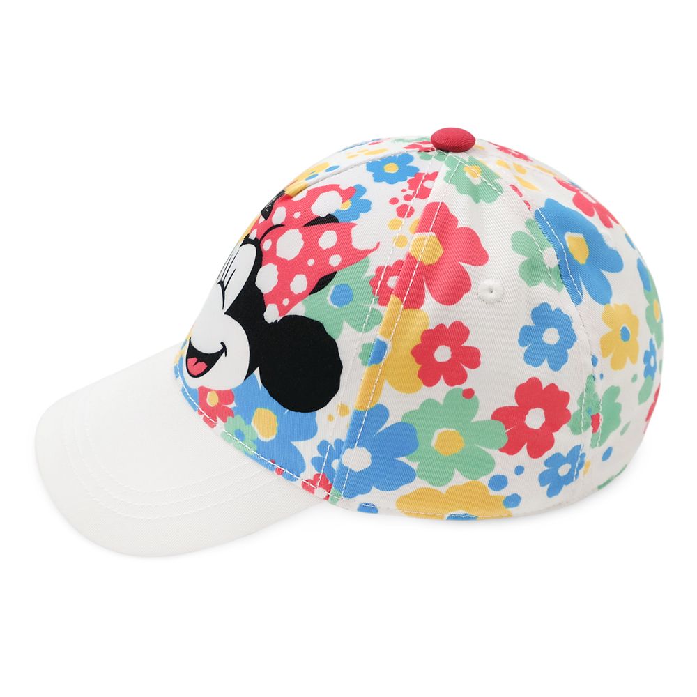 Minnie Mouse Floral Baseball Cap for Youth