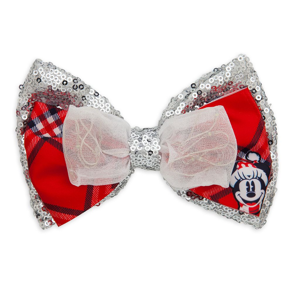 Minnie Mouse Holiday Light-Up Hair Bow